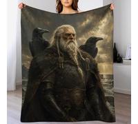 Odin with Ravens, Storm Clouds, Norse Mythology, Manta, Mullida, Sala