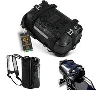 Odinsberg 15L Bolsa Moto Impermeable | Bolsa Estanca Trasera de Colín para Asiento, Barras de Choque y Defensas Laterales | Mochila y Alforja Moto Trail Enduro para Viajes, Equipaje y Aventura