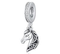 Odinstone Charm 925 Plata Charm Abalorios Bead Ajustar Pulsera Colgante San Valentín Día de la Madre Joyas para Mujeres Damas Niñas Madre Hija Novia
