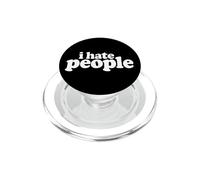 Odio A LA Gente INTROVERTIDO Solitario ASOCIAL PopSockets PopGrip para MagSafe