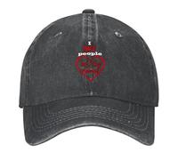Odio a la Gente Pero Amo a los Animales Gato Perros Amantes de Las Mujeres Veganas Gorra de béisbol Gorra Deportiva Gorra de Golf Gorras únicas Streetwear Hombres Mujeres