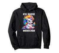Odio A Las Personas - Unicornio. Misantroph odiador Sudadera con Capucha