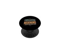 Odio el Divertido Humor Retro del Trabajo de los Lunes por la mañana PopSockets PopGrip Adhesivo