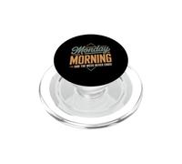 Odio el Divertido Humor Retro del Trabajo de los Lunes por la mañana PopSockets PopGrip para MagSafe