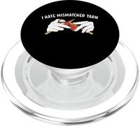 Odio el Tejido de Hilo no coincidente PopSockets PopGrip para MagSafe
