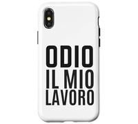 Odio Il Mio Lavoro Ironica Divertente Ufficio Collega Stress Carcasa para iPhone X/XS