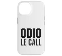 Odio Le Call Ironica Divertente Smart Working Ufficio Stress Carcasa para iPhone 14