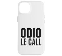 Odio Le Call Ironica Divertente Smart Working Ufficio Stress Carcasa para iPhone 14 Plus