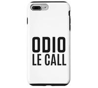 Odio Le Call Ironica Divertente Smart Working Ufficio Stress Carcasa para iPhone 7 Plus/8 Plus