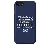 Odio ser Este Maldito Sexi Pero Soy escocés Meme en la Espalda Carcasa para iPhone SE (2020) / 7/8