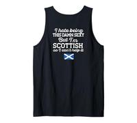 Odio SER Este Maldito Sexy Pero Soy ESCOCESCO Meme EN LA Escuela Camiseta sin Mangas