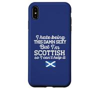 Odio SER Este Maldito Sexy Pero Soy ESCOCESCO Meme EN LA Escuela Carcasa para iPhone XS MAX