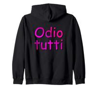 Odio Tutti, dal Primo all'ultimo. Divertente Comic Sans vC_P Sudadera con Capucha