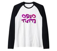 Odio Tutti, dal Primo all'ultimo. Divertente Graffiti vGP Camiseta Manga Raglan