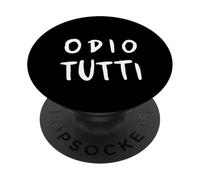 Odio Tutti, dal Primo all'ultimo. Divertente Sarcasmo vZC_W PopSockets PopGrip Adhesivo
