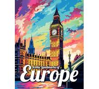 Odi's Iconic Landmarks of Europe Coloring Book: Mindful Relaxation and Stress Relief coloring: Iconic Places from all over the Europe (Iconic Landmarks Coloring Book Series)