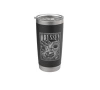odisea antigua mitología griega aventura épica Vaso térmico de acero inoxidable de doble pared