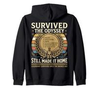 Odisea Antigua Mitología Griega de Odiseo Sudadera con Capucha