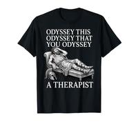 Odisea Esta Odisea Que Terapeuta Vintage Mitos Griegos Hombres Camiseta