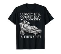 Odisea Esta Odisea Que Terapeuta Vintage Mitos Griegos Hombres Camiseta gráfica económica