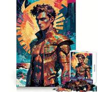 Odiseo, Viajero Solar de Las Mareas del Egeo, Rompecabezas de 1000 Piezas para Adultos, Regalos, Juego de Pensamiento, Ocio, Diversión, Calidad, Borde, Encantador Regalo (38x26cm)