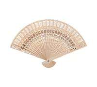 ODJDNLKLWN Ventilador 1/5 piezas de abanico plegable vintage, abanico decorativo clásico, accesorios de ropa Hanfu, accesorios de fotos de baile Ventilador de mano(S1,1PC)