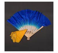 ODJDNLKLWN Ventilador Abanico de seda for danza, semicircular, cuadrado, for mujer, pañuelo, accesorio for decoración del hogar Ventilador de mano(13)