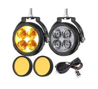 ODKBFG Faro Delantero Motocicleta Para 1250 GS Adventure, Luz Estroboscópica Ámbar 3,5 Pulgadas Faro Antiniebla Para Motocicleta Luces Auxiliares Foco Redondo