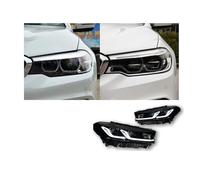 ODKBFG Faros Luces Delanteras LED Para G30 Serie 5 530i 525i Estilo Negro 2017 2018 2019 2020-2021 Faros Delanteros DRL Accesorios Para Automóviles. Lámpara Conjunto(Black style)