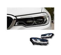 ODKBFG Faros Luces Delanteras Para G30 525i 530i 535i 540i 2017-2020 Faro LED Lente Proyector Faro Delantero Señal DRL Accesorios Para Automóviles Lámpara Conjunto(LED)