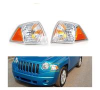 ODKBFG Faros Para Jeep Para Compass 2007-2010 Estilo Coche Indicador Lateral Estacionamiento Luz Curva De Señal De Giro Delantera CH2520144 116-01198L Lámpara Conjunto(Only 1 Left)