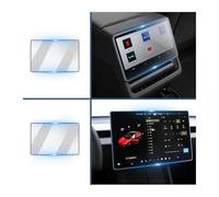 ODKBFG Navigation Protector Pantalla Para Tesla Para Model 3 Highland Y Juniper Adelante Película Protectora Vidrio Templado Pantalla Táctil Trasera Centro Control Vehículo(For rear and center)