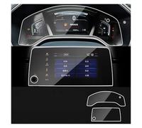 ODKBFG Navigation Protector Pantalla Película Protectora De Acero Para Pantalla Navegación GPS Para CR-V (5.ª Generación, 2017-2020). Incluye Control LCD Y Adhesivo(GPS and instrument)