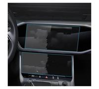 ODKBFG Navigation Protector Pantalla Protector Pantalla LCD Cristal Templado Para GPS Panel Instrumentos Coche Modelos 2019 2020 2021 2022 2023-2024 Para A6 Para A7(Up and down)