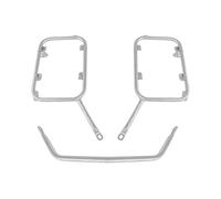 ODKBFG para VOGE para 300DS 300 DS 2022 2023, Alforjas, Portaequipajes Laterales, Soporte De Montaje para Maleta Motocicleta Carga Caja Trasera Maleta Superior(Silver Pannier Rack)