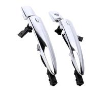 ODKISXS ManijasExteriores Puertas Automóvil Para Leaf Para Maxima Para Murano Para Sentra 826469N00A Cubierta Exterior Para Manija De Puerta Delantera 2 Piezas Cromadas Color Plateado