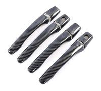 ODKISXS ManijasExteriores Puertas Automóvil Para Outlander 2002-2006 Protector Decorativo Antirrayas Accesorios Cubierta De Manija Puerta Doble Orificio(Carbon Fiber Pattern)