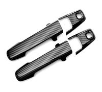 ODKISXS ManijasExteriores Puertas Automóvil Para Suz&uki Para Smile 2022-2024 Protector Decorativo Antiarañazos Accesorios Cubierta De Manija Puerta Cromada(Smart Carbon Fiber Pattern)