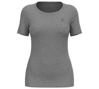Odlo 100% Merino cálido Undershirt, Gris, Medium para Mujer