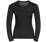 Odlo Active F-Dry Light Camiseta técnica Mujer Manga Larga | Primera capa ligera, transpirable y de secado rápido para running, senderismo, ciclismo, fitness y outdoor