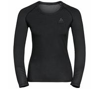 Odlo Active F-Dry Light Camiseta técnica Mujer Manga Larga | Primera capa ligera, transpirable y de secado rápido para running, senderismo, ciclismo, fitness y outdoor