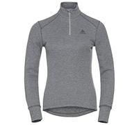 Odlo Camiseta térmica Active Warm Eco manga larga cuello alto media cremallera Mujer Negro L