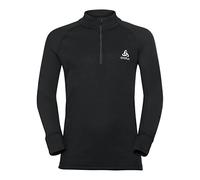 Odlo Active Warm Eco_159249 Ropa Interior Funcional de Manga Larga con Cremallera Niños (Pack de 1)