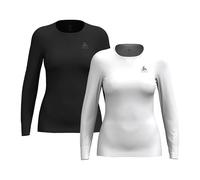 Odlo Active Warm Eco Base Layer de Manga Larga para Mujer (Paquete de 2)
