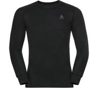 ODLO Active Warm Eco Bl Top Crew Neck L/s - Hombre - Negro - talla S- modelo 2026