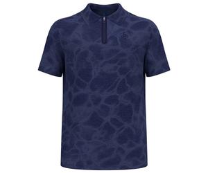 ODLO Ascent Chilltec Polo Shirt S/s - Hombre - Azul - talla S- modelo 2025