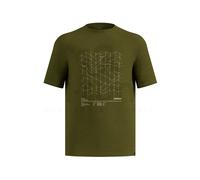 Odlo Ascent Merino Tencel Hyper Mapping S Caqui