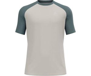ODLO Ascent Pw 125 Crew Neck S/s - Hombre - Gris / Azul - talla M- modelo 2024