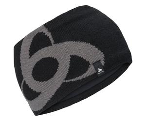 ODLO Bandeau Ceramiwarm Mid Gage - Hombre - Negro / Gris - talla única- modelo 2023