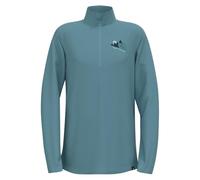 Odlo Berra Kids Graphic I Midlayer - Sudadera de Forro Polar Unisex para niños y niñas, con Cierre de Cremallera